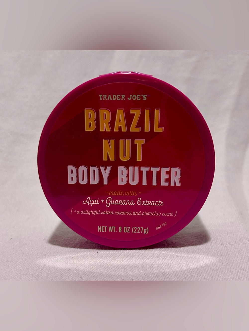 Trader Joe’s Brazil Nut Body Butter Acai Guarana 8oz